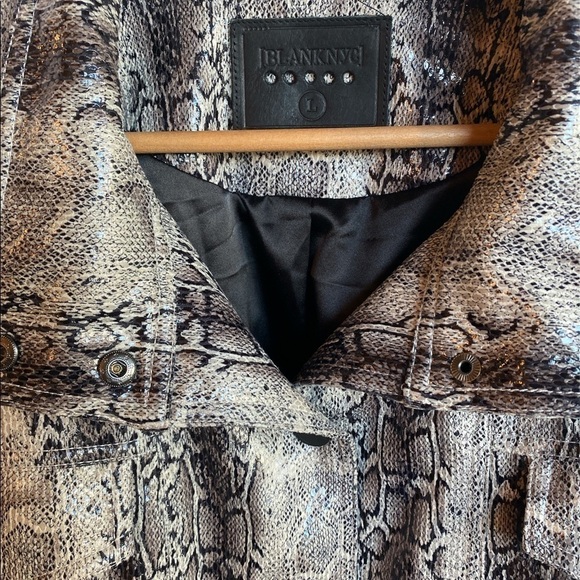 Anthropologie Snake Printed Jacket - Picture 5 of 8